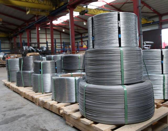 Nickel wire coil