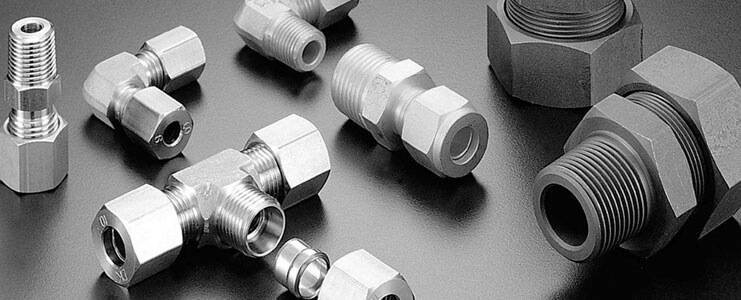 SS 304L Compression Tube Fittings